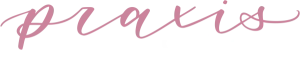 Praxis 8111 Logo, rosa und weiss