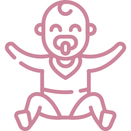 Hüfte bei Babys - Icon