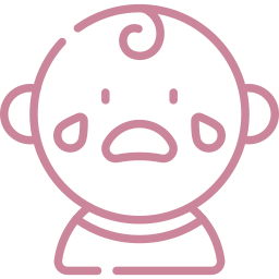 Unruhe bei Babys - Icon