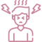 gestresst-icon Stress im Alltag - Icon